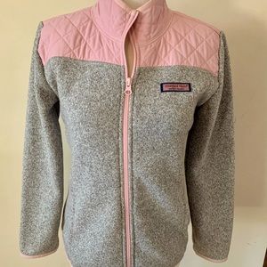 Vineyard Vines zip up sweatshirt/jacket.